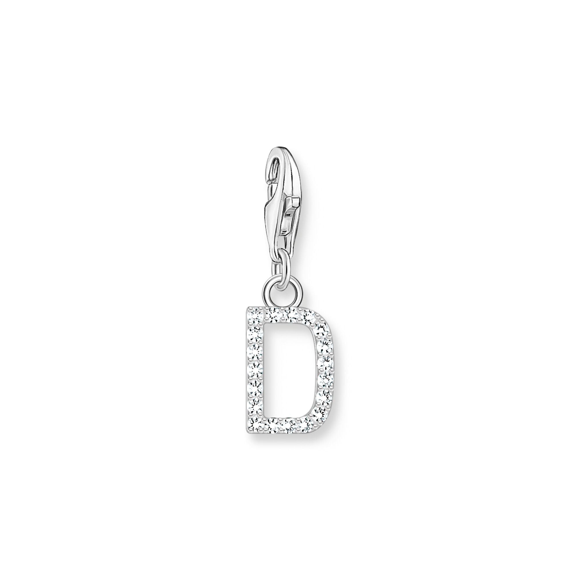 THOMAS SABO Charm Pendant Letter D Silver