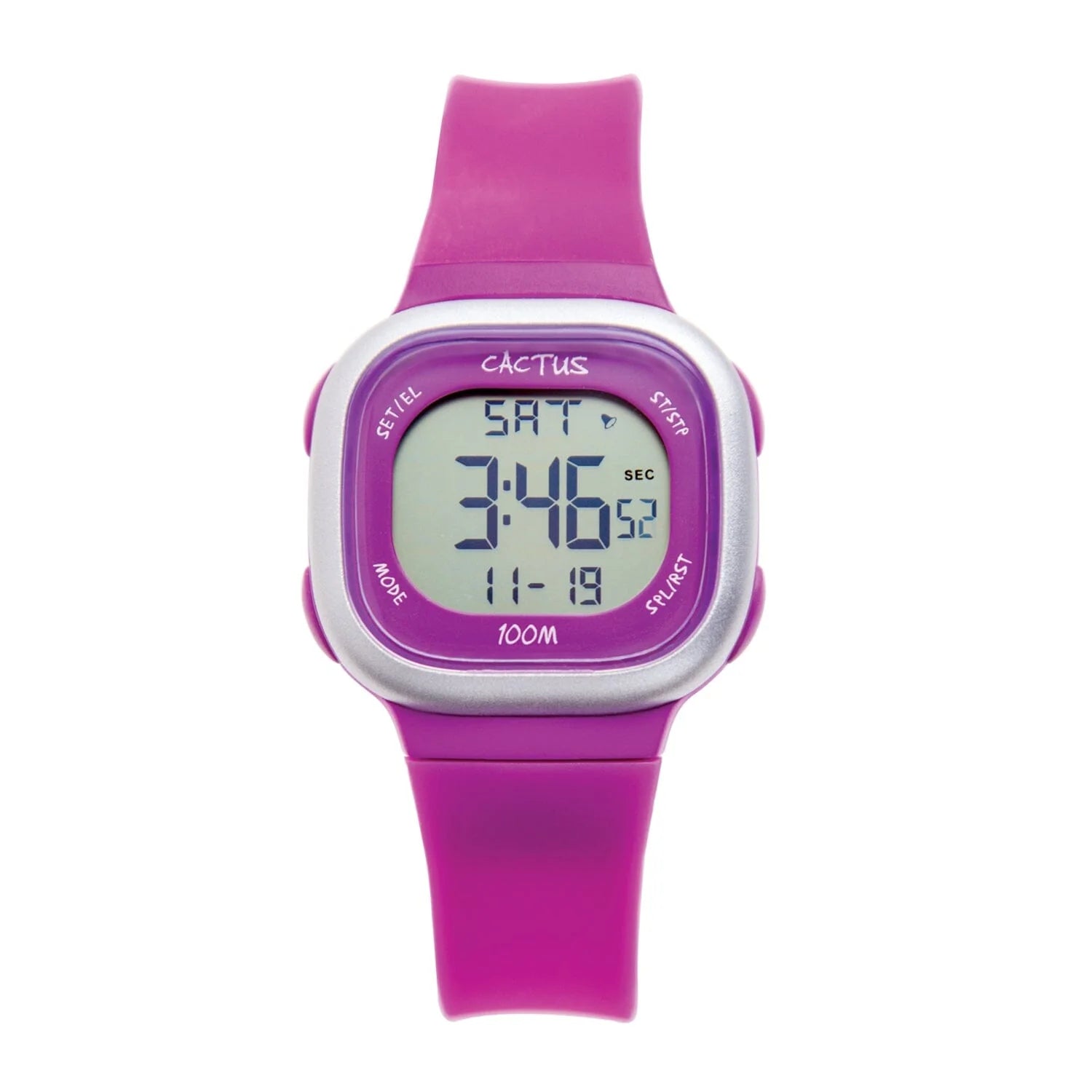 Cactus Ace Purple Digital Watch CAC-139-M09