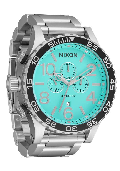 51-30 Chrono Silver/Turquoise