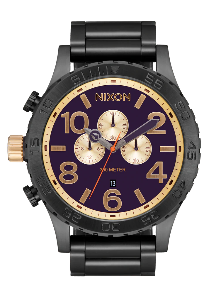 51-30 Chrono Gunmetal/Blackberry/Gold