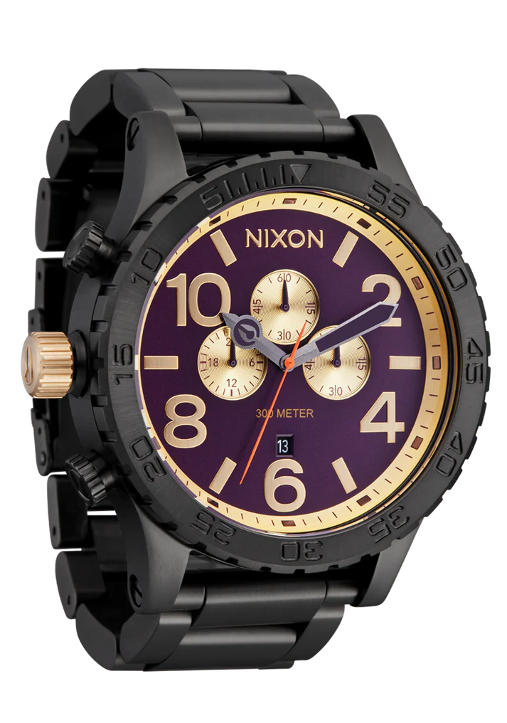 51-30 Chrono Gunmetal/Blackberry/Gold