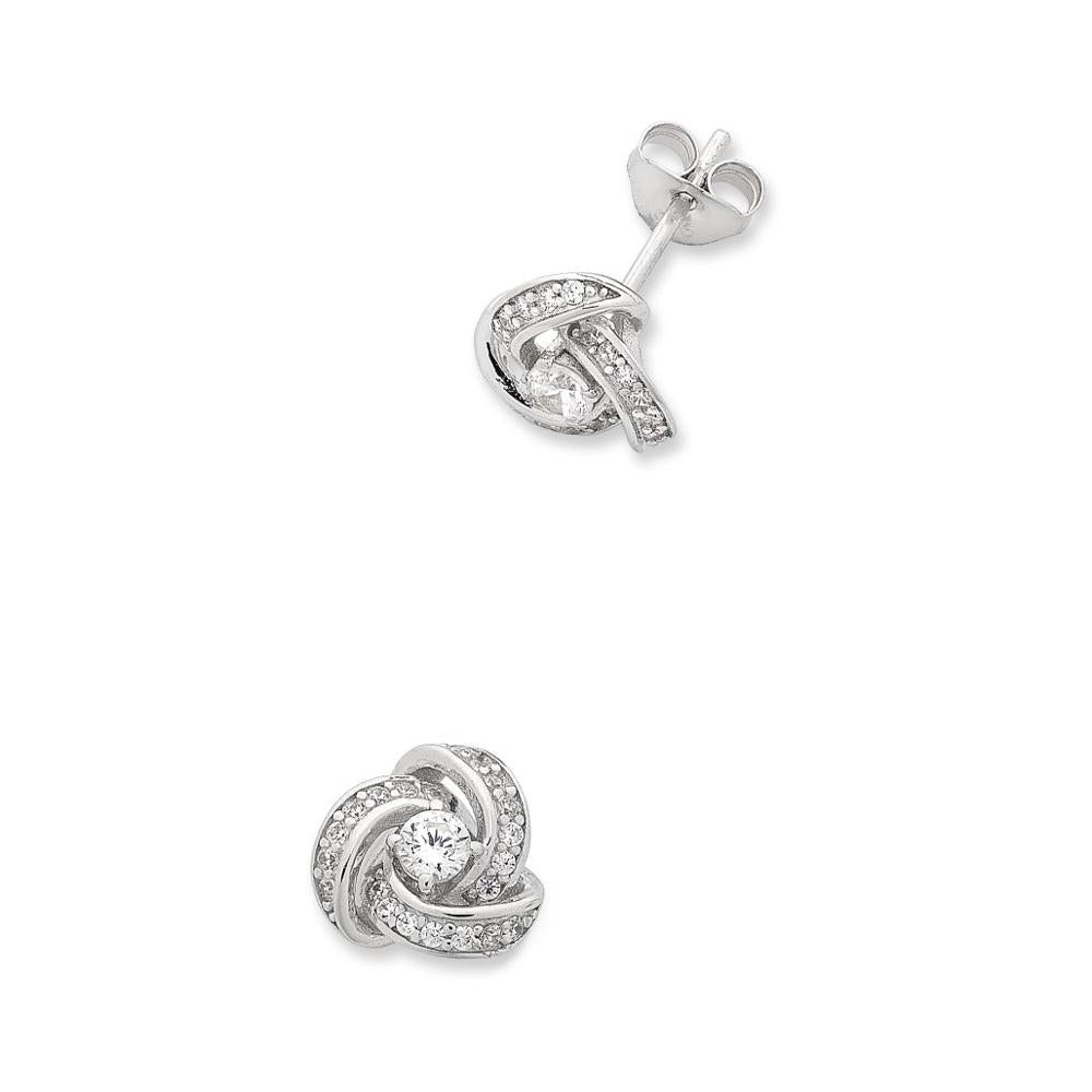 Sterling Silver Cubic Zirconia Earrings