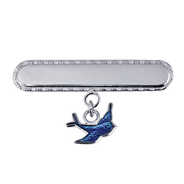 Blue Bird Brooch