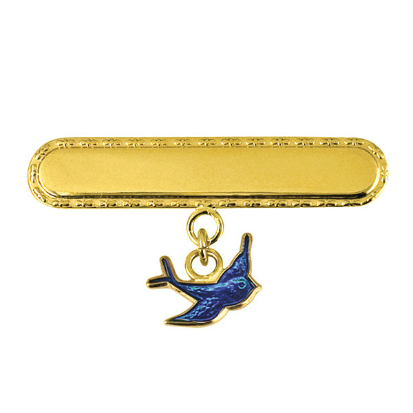 Blue Bird Brooch