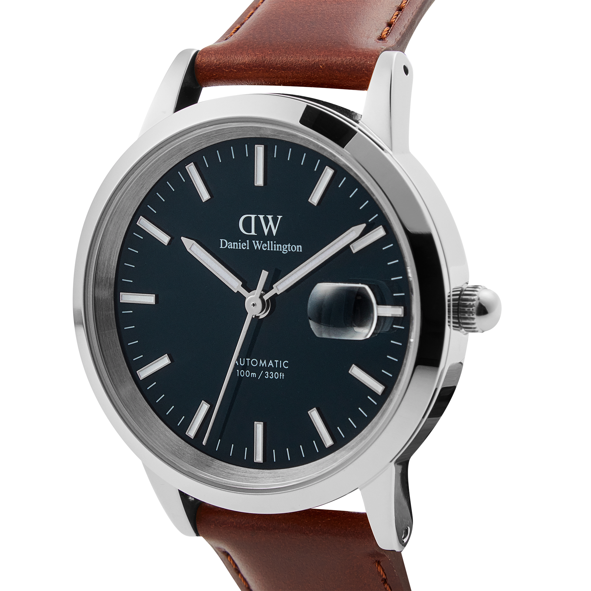 Daniel Wellington Iconic St Mawes Automatic Silver Watch